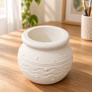 Round Decorative Pot DIY Painting Kit