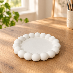 Bubble Edge Round Tray DIY Painting Kit